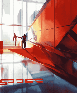 Mirror's Edge Adventures Diamond Painting