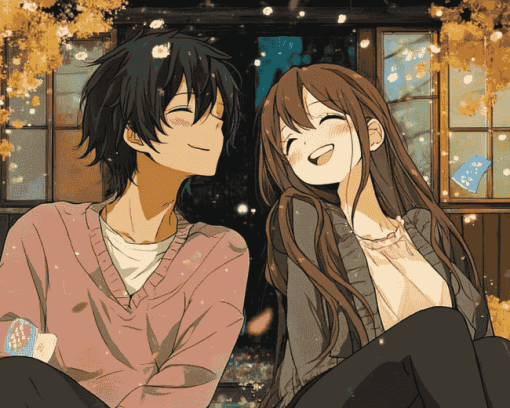 Miyamura and Hori Anime Diamond Painting