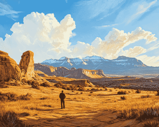 Moab Landscape Adventure Diamond Painting