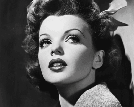 Monochrome Judy Garland Diamond Painting