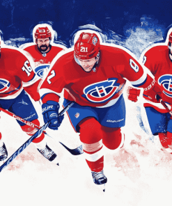 Montreal Canadiens Hockey Diamond Painting