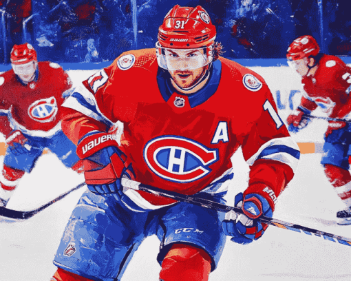 Montreal Canadiens NHL Player Diamond Painting