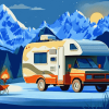 Motor Home Adventure Diamond Painting