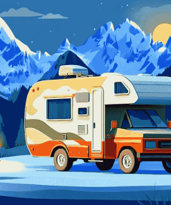 Motor Home Adventure Diamond Painting