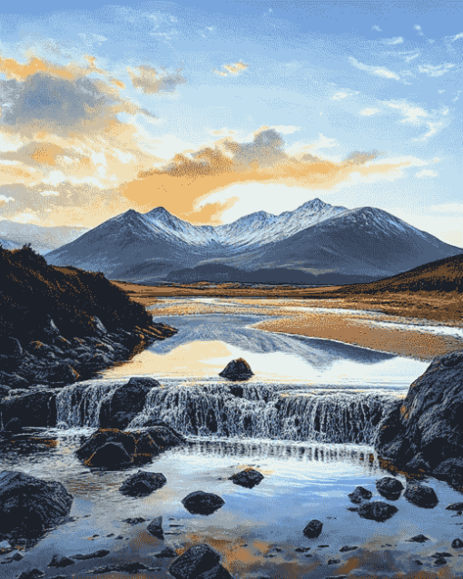 Mourne Mountain Landscapes Diamond Painting