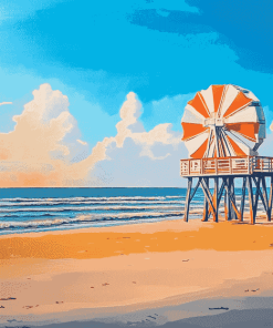 Myrtle Beach Seascape Diamond Painting