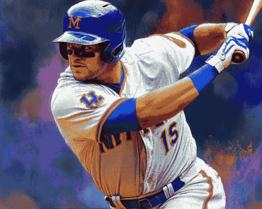 NY Mets Baseball Diamond Painting