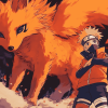 Naruto Kurama Anime Diamond Painting