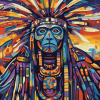 Native American Abstract Diamond Painting