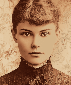 Nellie Bly Inspiring Pioneer Diamond Painting