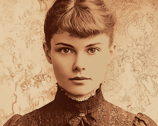 Nellie Bly Inspiring Pioneer Diamond Painting