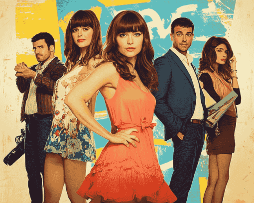 New Girl Sitcom Diamond Painting