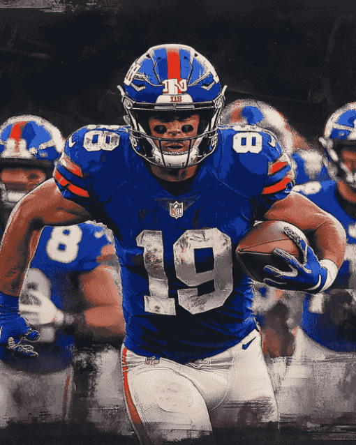 New York Giants Football Stars Diamond Painting