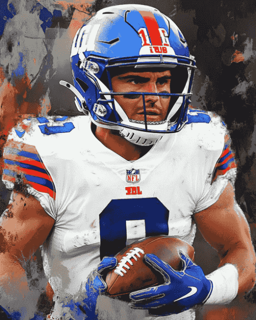 New York Giants Footballers Diamond Painting