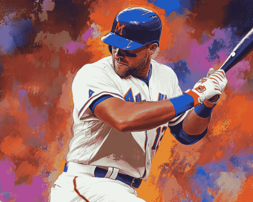 New York Mets Baseball Diamond Painting