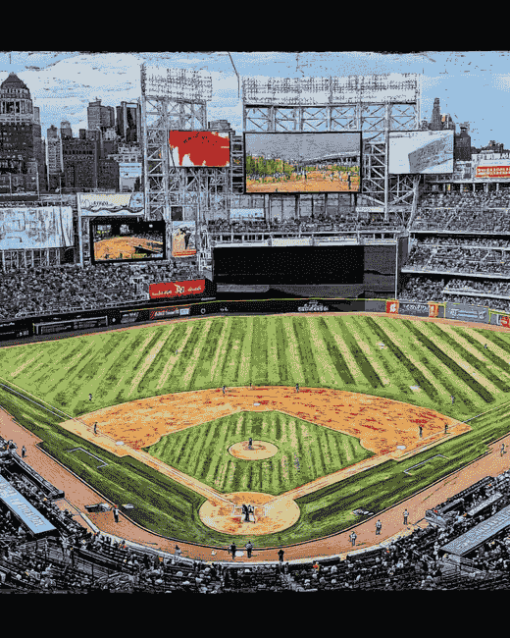 New York Yankee Stadium Diamond Painting