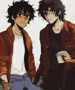 Nico Di Angelo Anime Diamond Painting