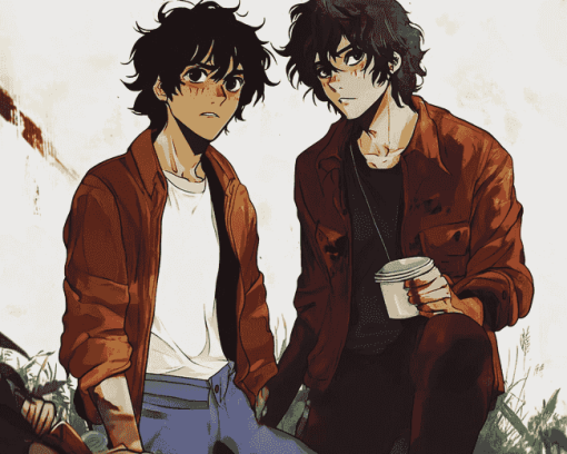 Nico Di Angelo Anime Diamond Painting