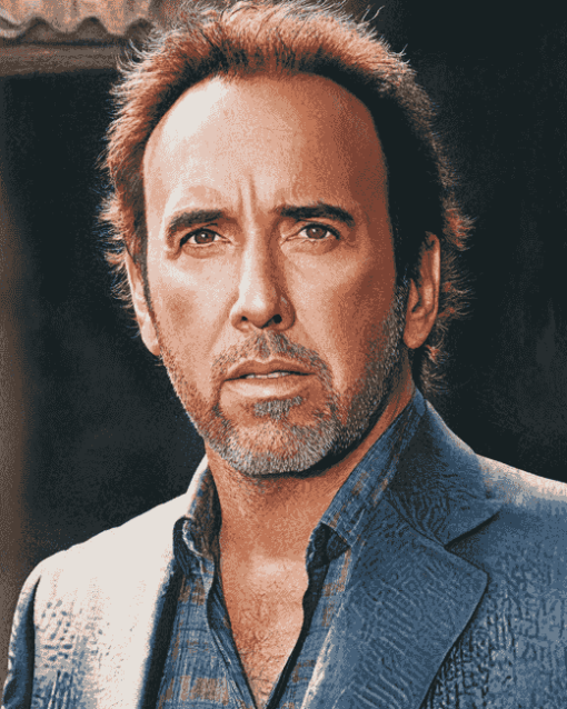 Nicolas Cage Celebrity Diamond Painting