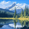 Nicolet National Forest Scenery Diamond Painting