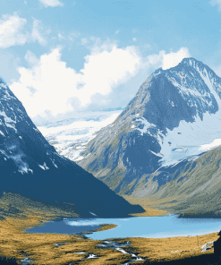 Norwegian Mountain Landscapes Diamond Painting