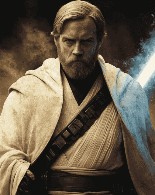 Obi Wan Kenobi Star Wars Diamond Painting