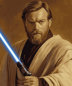 Obi Wan Kenobi Star Wars Diamond Painting