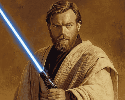 Obi Wan Kenobi Star Wars Diamond Painting