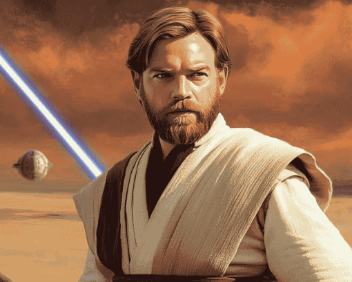 Obi Wan Kenobi Star Wars Diamond Painting