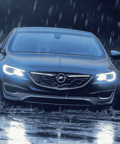 Opel Insignia in Rain Diamond Painting