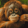 Orangutans Jungle Diamond Painting