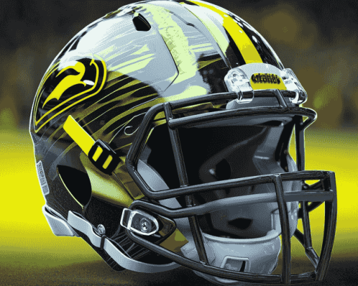 Oregon Ducks Football Helmet Diamond Painting