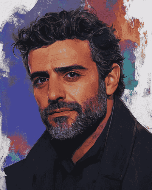 Oscar Isaac Celebrity Art Diamond Painting