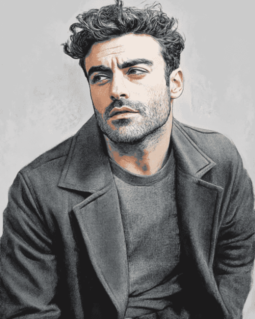 Oscar Isaac Celebrity Diamond Painting