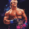 Owen Hart WWE Champion Diamond Painting