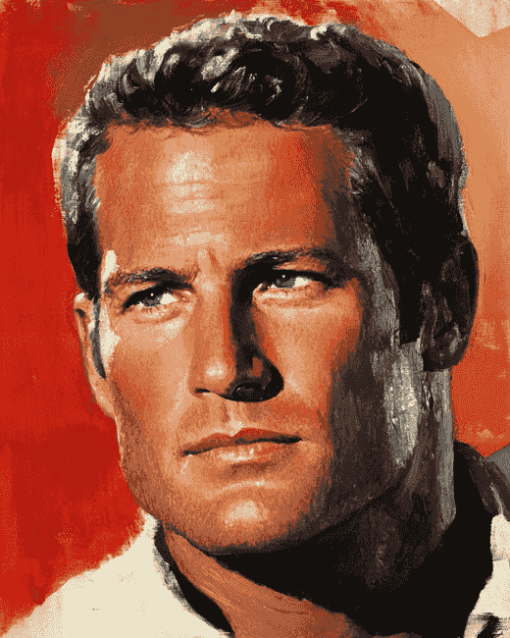 Paul Newman Celebrities Diamond Painting