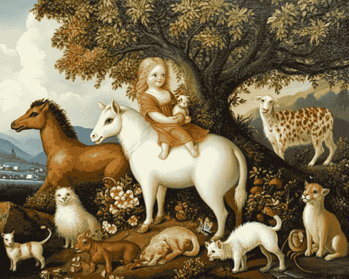 Peaceable Kingdom Animal Diamond Painting