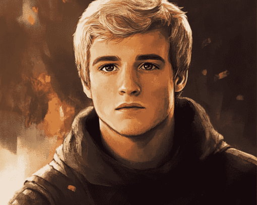 Peeta Mellark in Hunger Games Diamond Painting