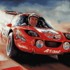 Peter Brock Racing Legend Diamond Painting