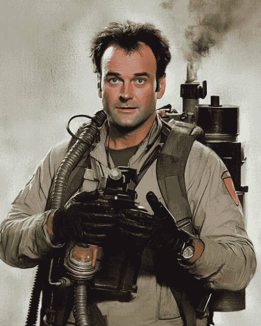 Peter Venkman Ghostbusters Diamond Painting