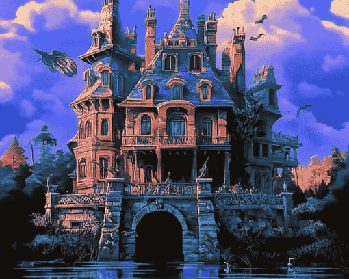 Phantom Manor Animation Diamond Painting