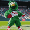 Phillie Phanatic Philadelphia Phillies Diamond Painting