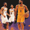 Phoenix Suns Basketballers Diamond Painting