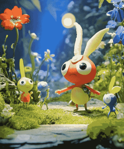 Pikmin Video Game Characters Diamond Painting