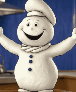 Pillsbury Doughboy Cartoon Diamond Painting