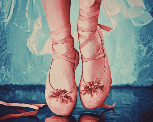 Pink Ballerina Ballet Diamond Painting