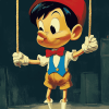 Pinocchio Animation Diamond Painting