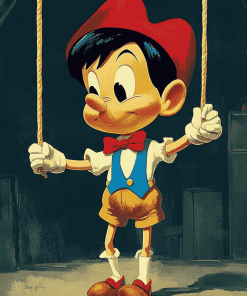 Pinocchio Animation Diamond Painting