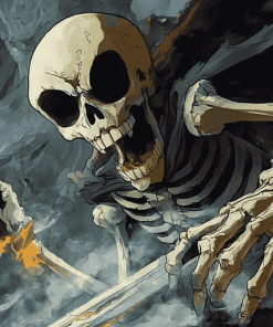 Pirate Skeleton Art Diamond Painting