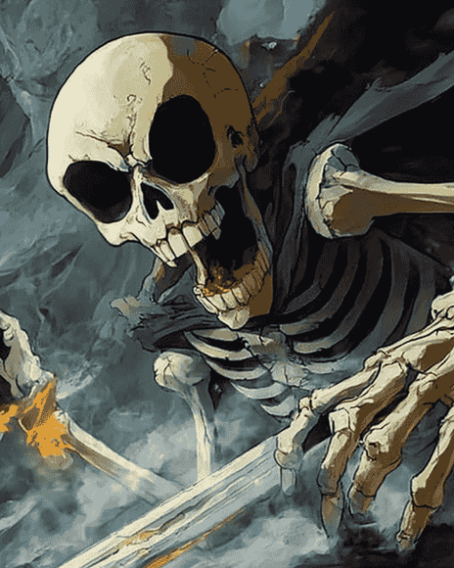 Pirate Skeleton Art Diamond Painting